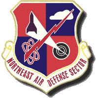 Logo van de Northeast Air Defense Sector (NEADS) 